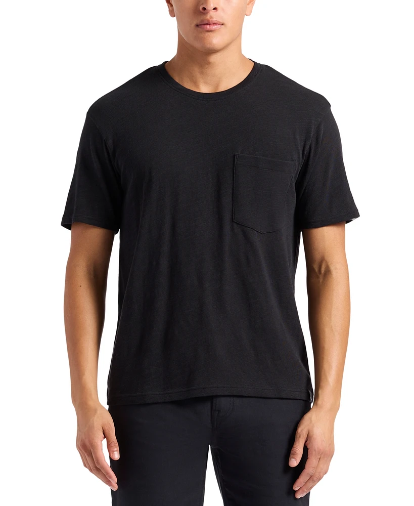 Buffalo David Bitton Men's Kander Slub Knit Crew Neck T-Shirt