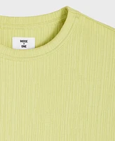 Mode of One Men's Short-Sleeve Relaxed-Fit Crinkle T-Shirt, Exclusively at Macy's