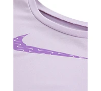 Nike Baby Girls Dri-fit Swoosh Motion T-Shirt & Skort, 2 Piece Set
