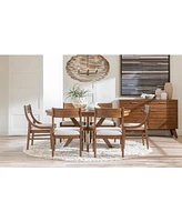 Greystone Ii 7-Pc. Dining Set (Round Table & 6 Chairs)