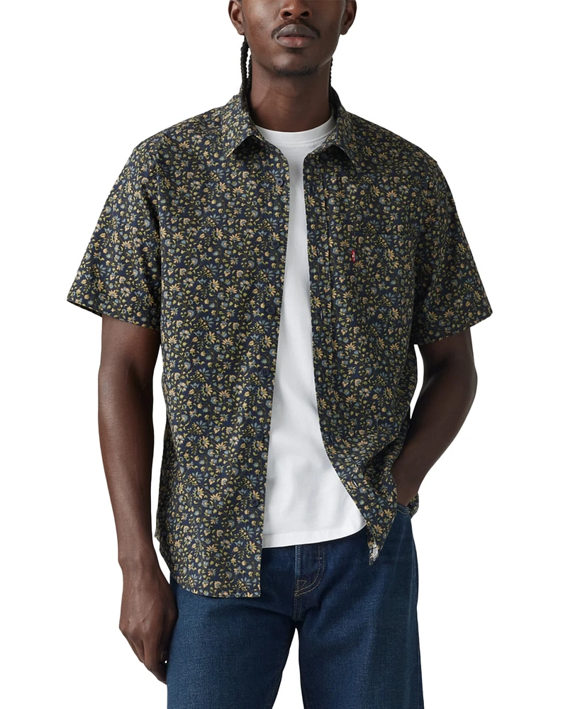 Levi's Men's Classic 1 Pocket Short Sleeve Regular Fit Shirt