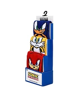 Sonic the Hedgehog Boys Characters Youth 3-Pack 360 Crew Socks