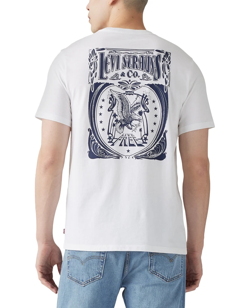 Levi's Men's Classic Short Sleeve Graphic Crewneck T-Shirt