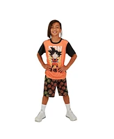 Dragonball Z Son Goku Youth 2-Piece Short-Sleeve Pajama Set-10/12