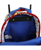 Pokemon Pikachu And Favorite Characters 16" Youth Rolling Backpack