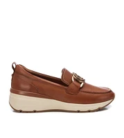 Carmela Leather Collection Women's Wedge Moccasins