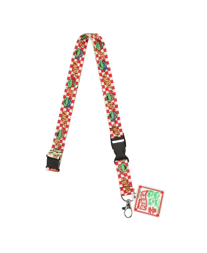 Teenage Mutant Ninja Turtles Pizza Party Lanyard With Id Sleeve