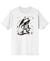 Sonic the Hedgehog Big & Tall Character White Graphic Tee - 4XLB