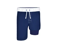 NoNetz Boys Slim Fit 6.5" Inseam No Rash Swim Trunks