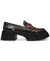 Coach Women's Leah Platform Sketch Loafer Flats