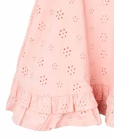 Rare Editions Little and Toddler Girls Eyelet Dress