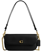 Coach Brook Small Leather Flap Chain Bag