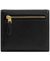 Coach Mila Small Leather Flap Wallet