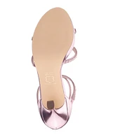 Nina Women's Ryann Almond Toe Strappy Platform Sandals