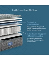 Beautyrest Level One 12.5" Medium Tight Top Mattress