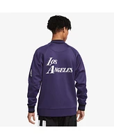 Men's Nike Gray, White Los Angeles Lakers 2022/23 City Edition Showtime Thermaflex Full-Zip Jacket