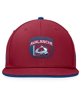 Fanatics Men's Burgundy Colorado Avalanche 2024 Nhl Draft Snapback Hat