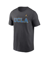 Jordan Men's Anthracite Ucla Bruins Primetime Wordmark T-Shirt