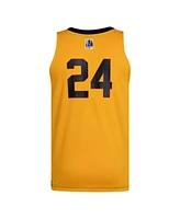 Adidas Men's 24 Black/Gold Louisville Cardinals Black History Month Basketball Jersey