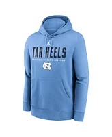 Jordan Men's Carolina Blue North Tar Heels Primetime Dynamic Mascot Club Fleece Pullover Hoodie