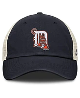 Nike Men's Navy/Natural Detroit Tigers Cooperstown Collection Club Trucker Adjustable Hat