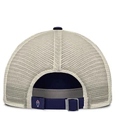 Nike Men's Navy/Natural Atlanta Braves Cooperstown Collection Club Trucker Adjustable Hat