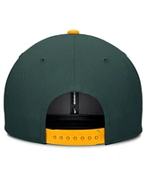 Nike Men's Green/Gold Athletics Pro Performance Snapback Hat