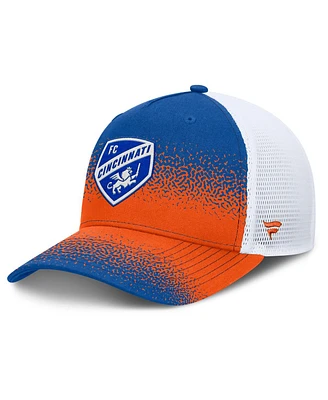 Fanatics Men's Blue Fc Cincinnati Libero Trucker Adjustable Hat