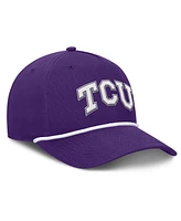 Fanatics Men's Purple Tcu Horned Frogs Foul Ball Rope Adjustable Hat