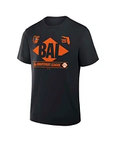 Fanatics Men's Black Baltimore Orioles 2025 Spring Training Grapefruit League True Icon T-Shirt