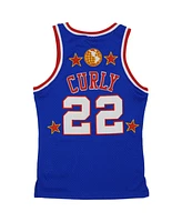 Men's Rings & Crwns Curly Neal Royal Harlem Globetrotters Throwback Swingman Jersey