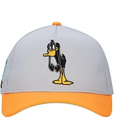 Lids Men's Gray Looney Tunes Daffy Duck A-Frame Adjustable Hat