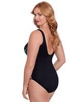 Miraclesuit Plus Precioso Temptress Tummy Control One Piece Swimsuit