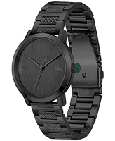 Lacoste Men's Metropole Ionic Plated Black Steel Bracelet Watch, 39mm
