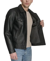 Levi's Men's Classic-Fit Faux-Leather Jacket