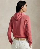 Polo Ralph Lauren Women's Shrunken Fit Fleece Hoodie Sweatshirt