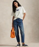Polo Ralph Lauren Women's Logo Cotton Jersey Crewneck Tee