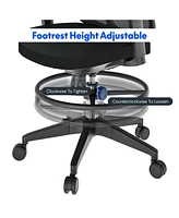 FlexiSpot C2HB-Foam Ergonomic High-Back Office Chair, Black