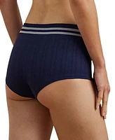 Lauren Ralph Women's Cricket Cable Texture Girlshort Underwear 4L0191