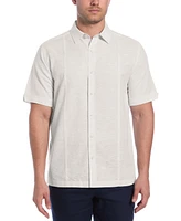 Cubavera Men's Classic-Fit Linen Blend Short Sleeve Button-Front Shirt