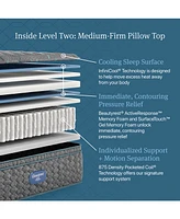 Beautyrest Level Two 14.75" Medium Firm Pillow Top Mattress
