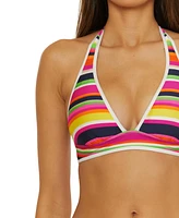 Trina Turk Women's Reversible Halter Bikini Top