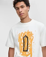 Mode of One Men's Spray Relaxed-Fit Graphic T-Shirt, Exclusively at Macy's