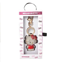 Sanrio Hello Kitty Pave 3D Bling Keychain - Bag Charm, Backpack Accessories, Travel Collectible Gift Keychains