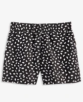 On 34th Women's Paint Dot Linen-Blend Pull-On Shorts, Exclusively at Macy's