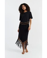 Chinti and Parker Women's & Laura Whitmore Beaded Top