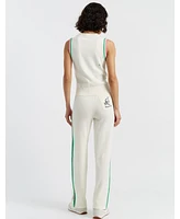 Chinti & Parker Women's Cotton Peanuts Racquet Club Tank