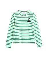 Chinti & Parker Women's Cotton Peanuts Racquet Club Sweater