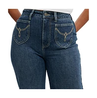 Cotton On Women's Curvy Stretch Wide Jean