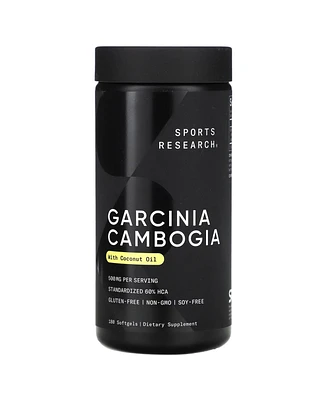 Sports Research Garcinia Cambogia with Coconut Oil 500 mg